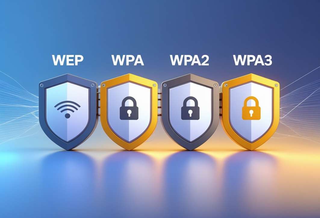 WEP, WPA, WPA2 y WPA3: diferencias y cuál es el más seguro