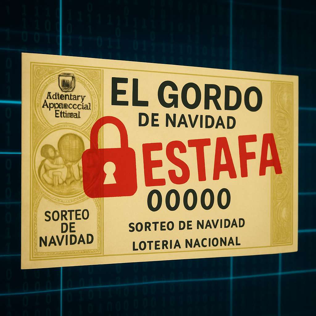 Las ciberestafas más comunes con el Gordo de la Lotería de Navidad
