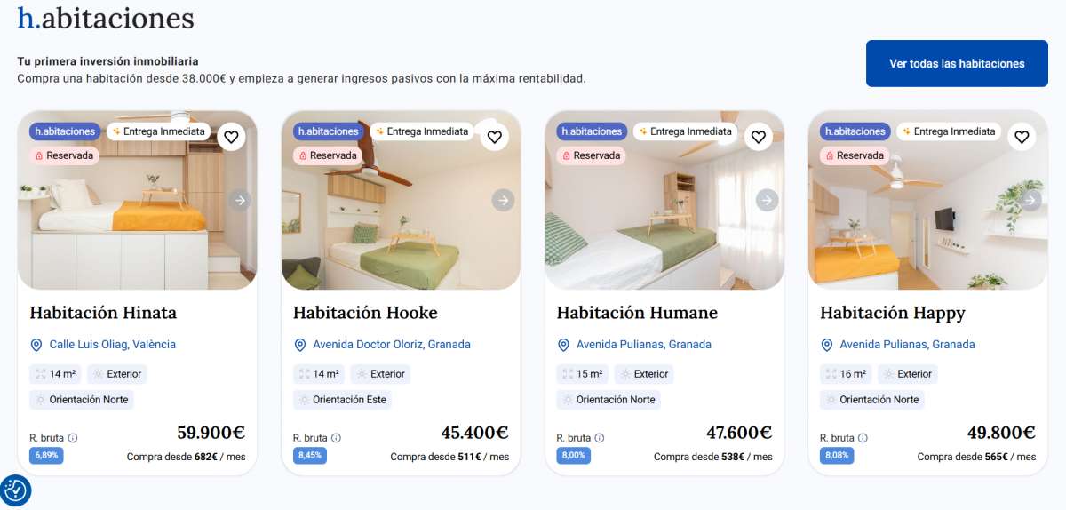 Hackean Habitacion.com, la proptech que trocea pisos para convertirlos en activos de inversión